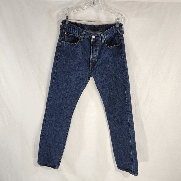 Levi's Denim - LEVI'S 501 Vintage Regular Fit Straight Leg Hight Rise W 32 L 32 100% Cotton!